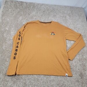 Corona Extra Los Cabos Cabo Long Sleeve T-Shirt Graphic Tee Mens Size Large